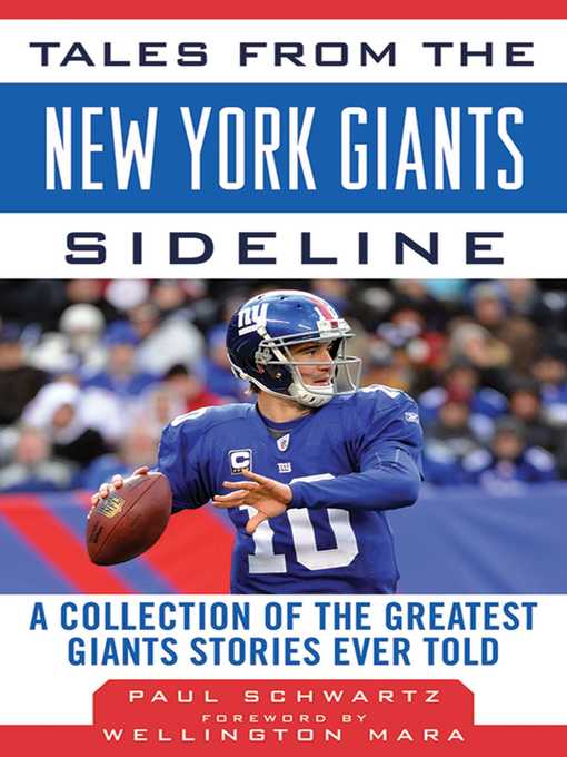 Title details for Tales from the New York Giants Sideline by Paul Schwartz - Available